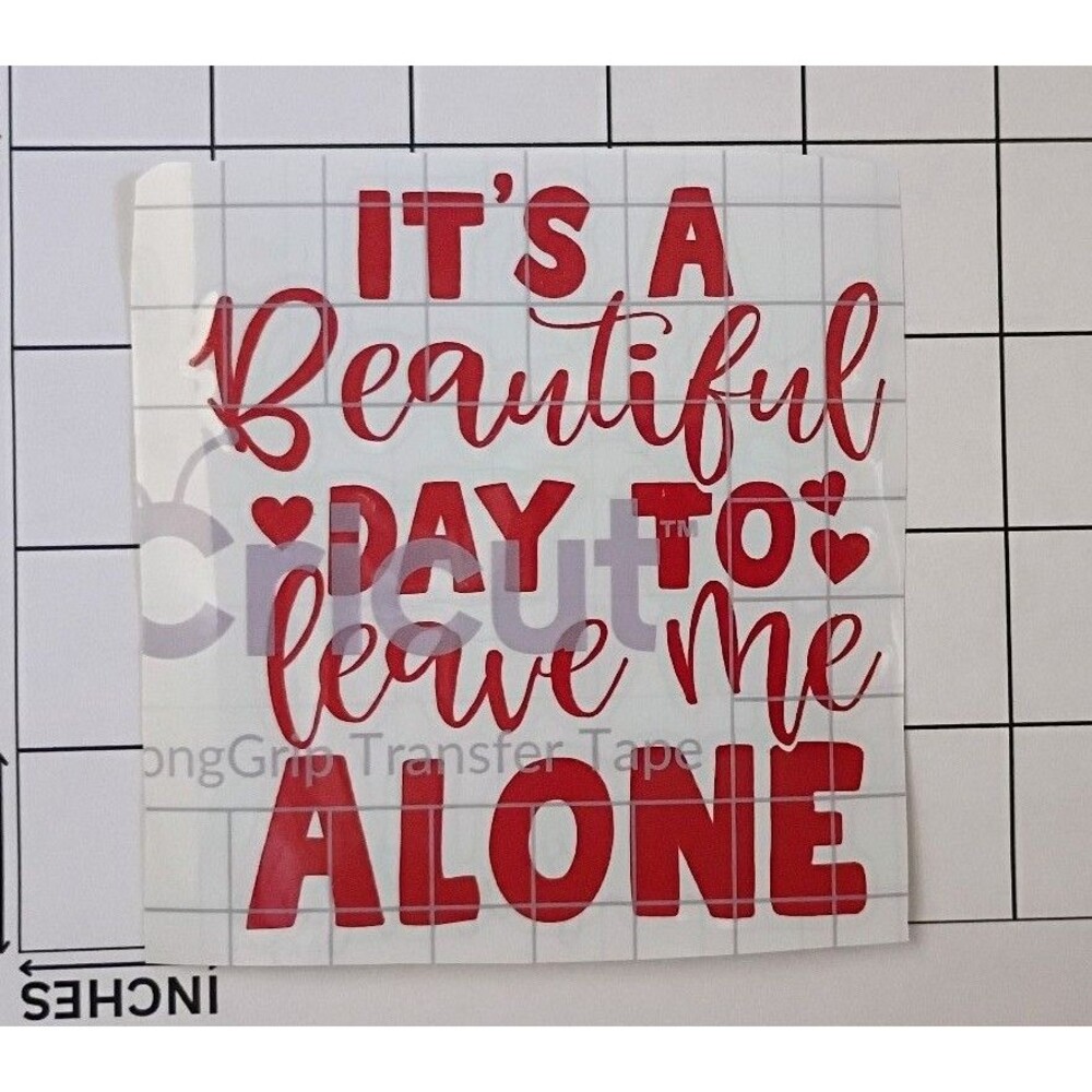 leave me alone Vinyl Decal Funny Quote Sticker Car Window Laptop Decal 3.5 inch